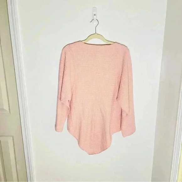 NWT Mara Hoffman Mariana Bodysuit Blush Pink Organic Cotton Eco Luxury Size XL - Picture 9 of 9